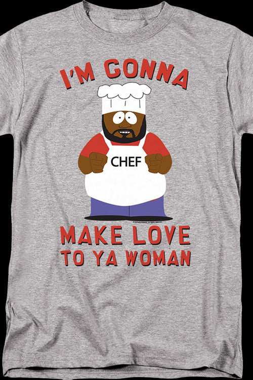 Chef Make Love South Park T-Shirtmain product image