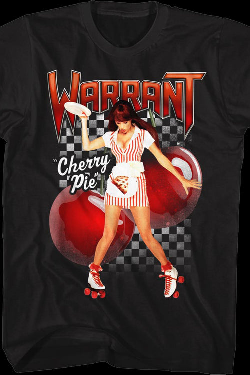 Cherry Pie Tastes So Good Make A Grown Man Cry Warrant T-Shirtmain product image