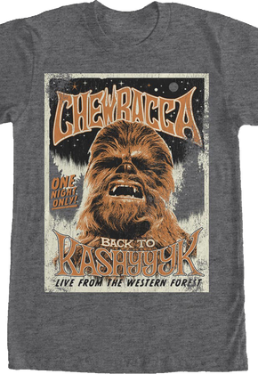 Chewbacca Back To Kashyyyk Star Wars T-Shirt