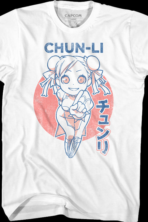 Chibi Chun-Li Street Fighter T-Shirtmain product image