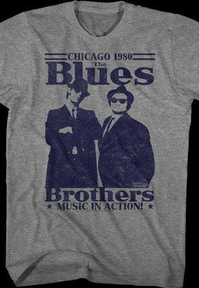 Chicago 1980 Blues Brothers T-Shirt