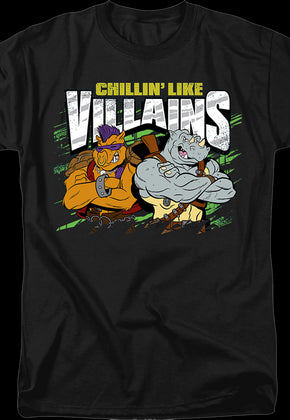 Chillin' Like Villains Teenage Mutant Ninja Turtles T-Shirt