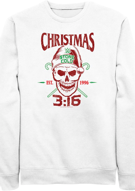 Christmas 3:16 Stone Cold Steve Austin Sweatshirt - main product image