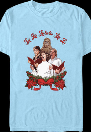 Christmas Carolers Star Wars T-Shirt
