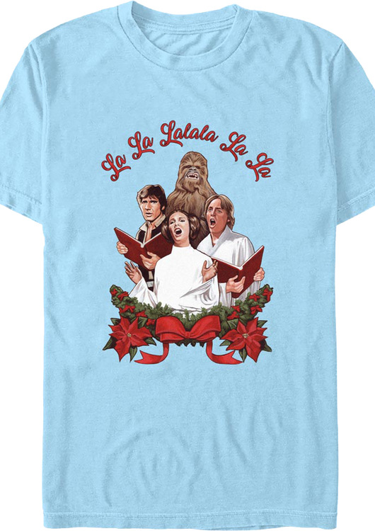 Christmas Carolers Star Wars T-Shirt - main product image