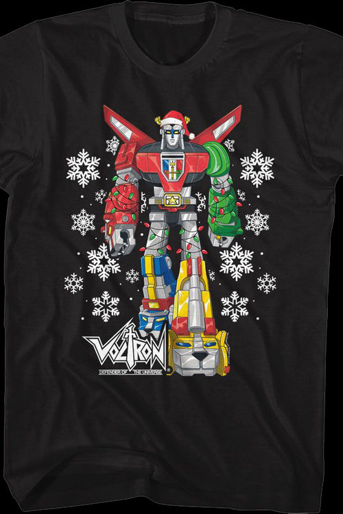 Christmas Defender Voltron T-Shirtmain product image