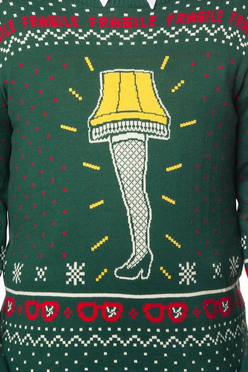 Christmas Story Leg Lamp Sweatermain product image