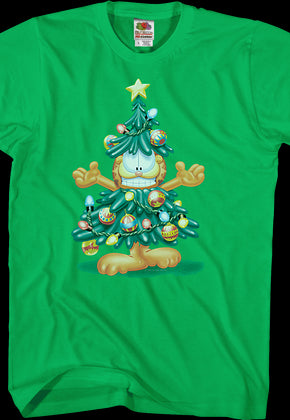 Christmas Tree Garfield T-Shirt