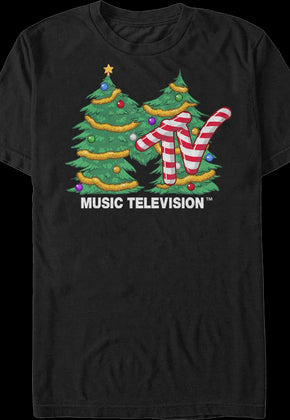 Christmas Tree Logo MTV T-Shirt