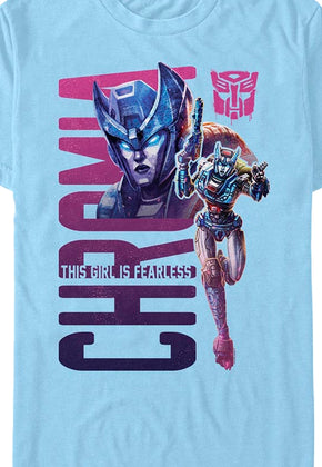 Chromia This Girl Is Fearless Transformers T-Shirt