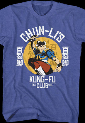 Chun-Li's Kung-Fu Club Street Fighter T-Shirt