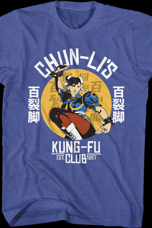 Chun-Li's Kung-Fu Club Street Fighter T-Shirtmain product image