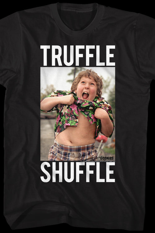 Chunk's Truffle Shuffle Goonies T-Shirtmain product image
