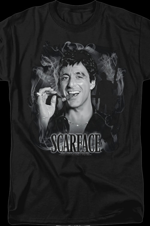 Cigar Smoke Scarface T-Shirtmain product image