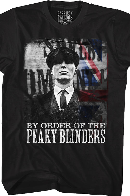Tommy Shelby By Order Of The Peaky Blinders T-Shirtmain product image