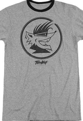 Circle Logo Teen Wolf Ringer Shirt
