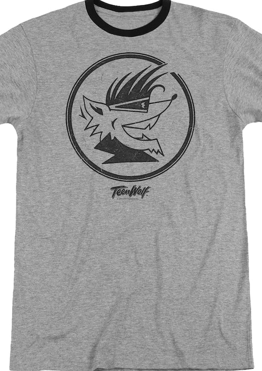 Circle Logo Teen Wolf Ringer Shirt - main product image