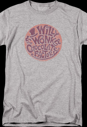 Circle Logo Willy Wonka And The Chocolate Factory T-Shirt