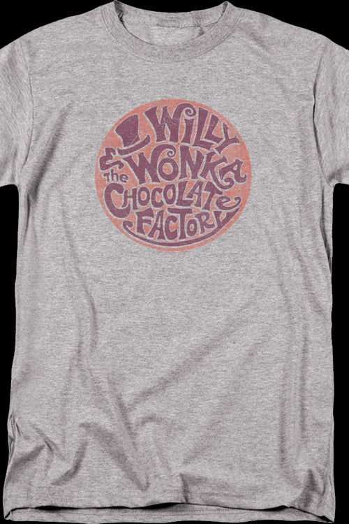 Circle Logo Willy Wonka And The Chocolate Factory T-Shirtmain product image