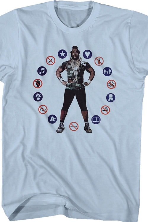 Circle of Symbols Mr. T Shirtmain product image