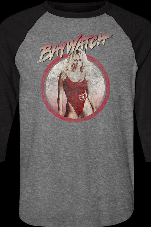 CJ Parker Baywatch Raglan Baseball Shirtmain product image