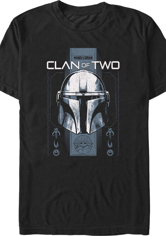 Clan Of Two Mandalorian Star Wars T-Shirt - main product image