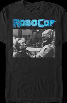 Clarence Boddicker And Robocop T-Shirt