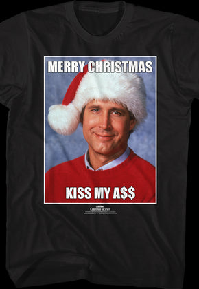Clark Griswold Kiss My Ass Christmas Vacation T-Shirt