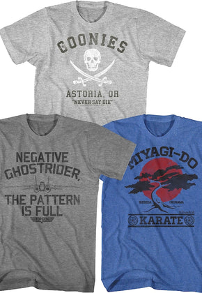 Classic 80s Movies T-Shirt Bundle