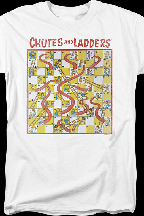 Classic Board Chutes And Ladders T-Shirtmain product image