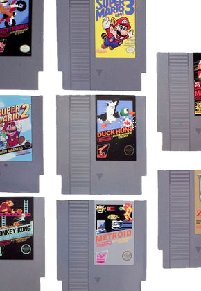 Classic Cartridges Nintendo Coasters
