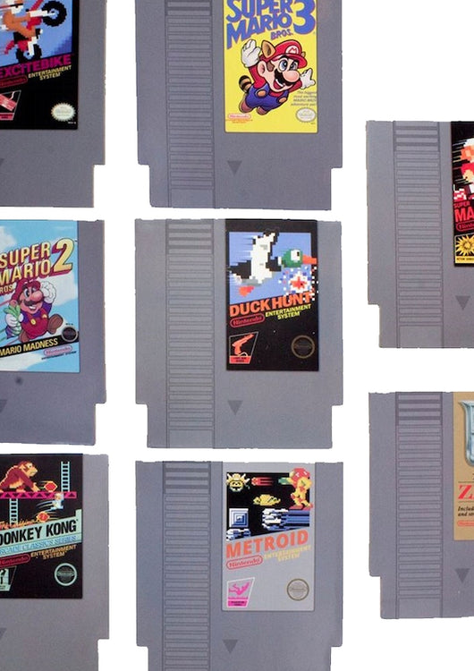 Classic Cartridges Nintendo Coasters - main product image