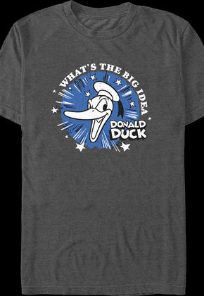Classic Donald Duck What's The Big Idea Disney T-Shirt