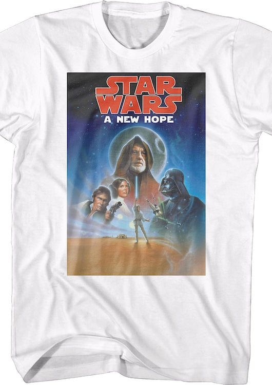 Classic Episode IV A New Hope Star Wars T-Shirt - main product image