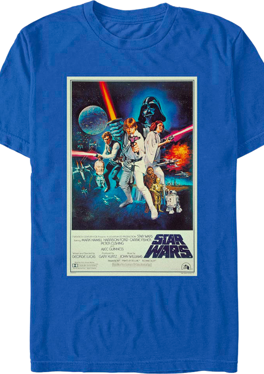 Classic Episode IV Poster Star Wars T-Shirt - main product image