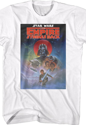 Classic Episode V The Empire Strikes Back Poster Star Wars T-Shirt