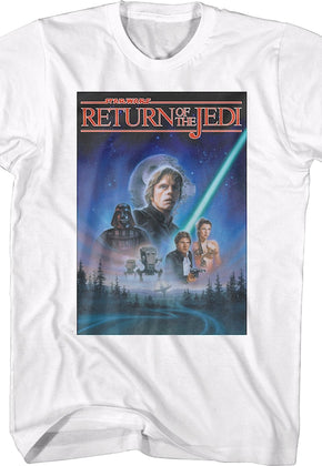 Classic Episode VI Return of the Jedi Poster Star Wars T-Shirt