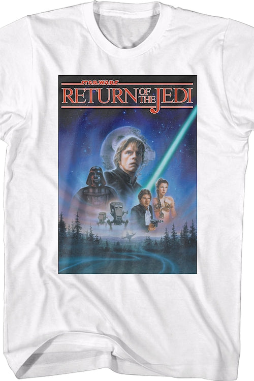 Classic Episode VI Return of the Jedi Poster Star Wars T-Shirtmain product image