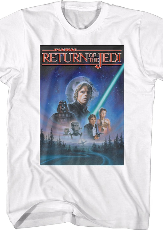Classic Episode VI Return of the Jedi Poster Star Wars T-Shirt - main product image