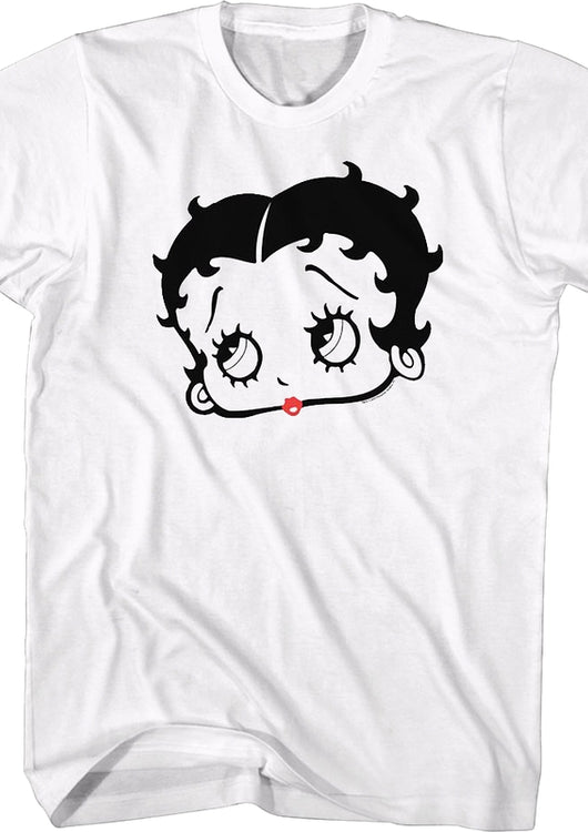 Classic Face Betty Boop T-Shirt - main product image