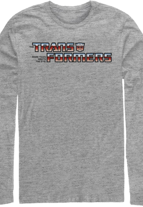 Classic Logo Transformers Long Sleeve Shirt