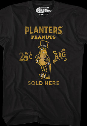 Classic Mr. Peanut Planters T-Shirt