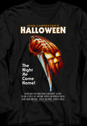 Classic Poster Halloween Long Sleeve Shirt