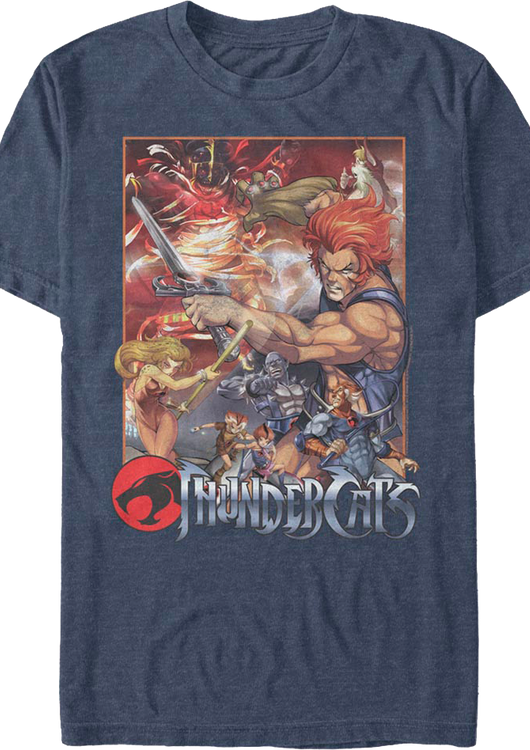 Classic Poster ThunderCats T-Shirt - main product image