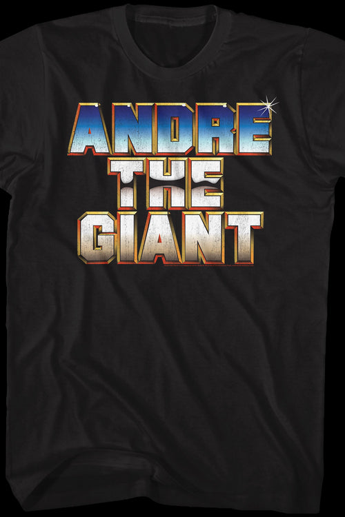 Classic Text Andre The Giant T-Shirtmain product image