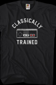 Classically Trained NES Controller Shirt