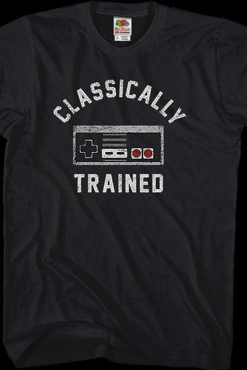 Classically Trained NES Controller Shirt