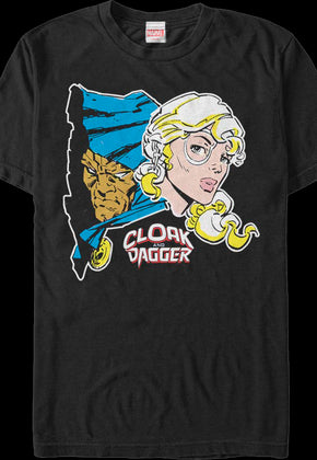 Cloak And Dagger Marvel Comics T-Shirt