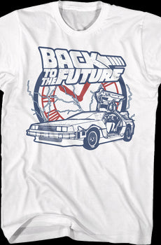 Clock Collage Back To The Future T-Shirt