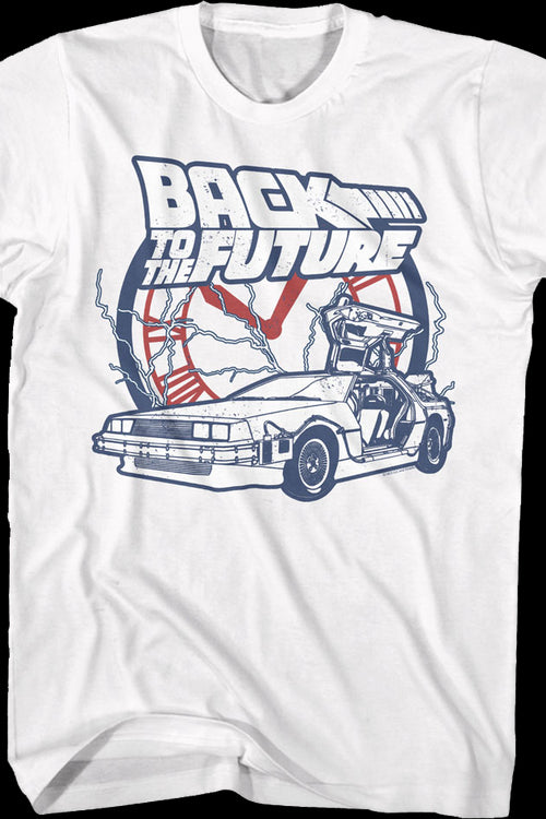 Clock Collage Back To The Future T-Shirtmain product image